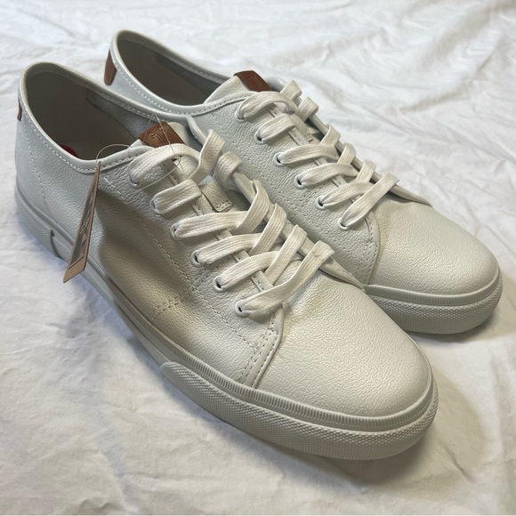 NEW FRYE Gia Low Lace leather sneakers sz 10 - Picture 4 of 7